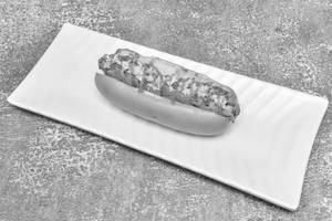 Cheesy paneer hot dog