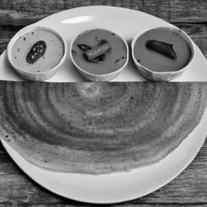 Vada Curry With Dosa