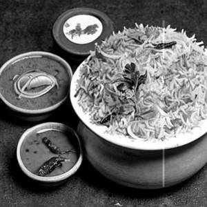 Lakdi ka veg dum biryani