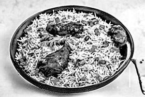 Chicken Singapore Rice (Fried)