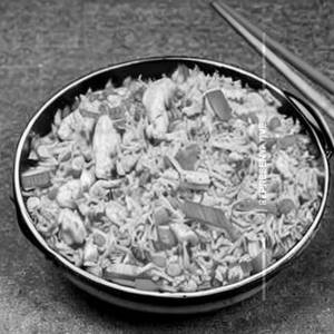Chicken Corn & Chili Garlic Fried Rice