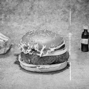 Chicken Seekh Cheese Burger