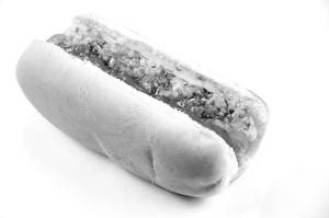 Veg masala hot dog