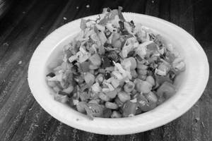 Corn chaat