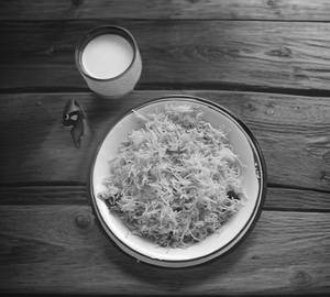 Fish kothu idiyappam