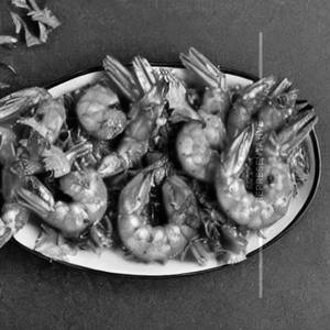 Schezwan prawns