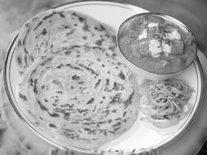 Paneer Lababdar with Malabari Paratha (2n)