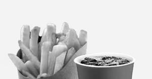 French Fries R + Soft Drink