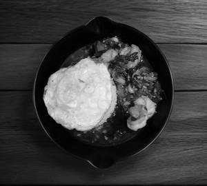 Khaow Pad Ka Phao Kung - Khai Dao