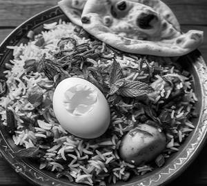 Egg biryani