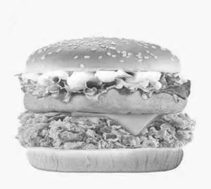 Super Twin tower burger