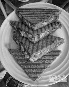 Paneer Tikka Sandwich + Coke