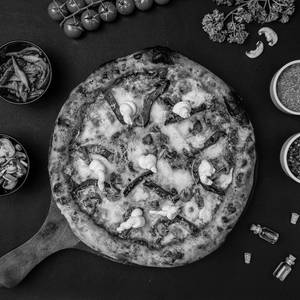 Sourdough Truffle Wild Mushroom Pizza