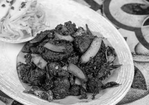 Beef Coconut Ularthiyathu