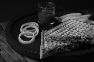 Smoky Barbecue Chaap Sandwich