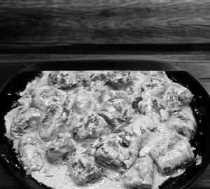Soya malai chaap gravy