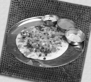 Butter Onion tomato mix uttapam (tasty & healthy)