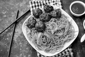 Veg Manchurian Noodles