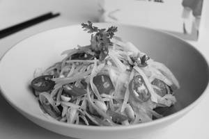 Prawns Raw Papaya Salad
