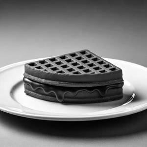 Triple Chocolate Waffle