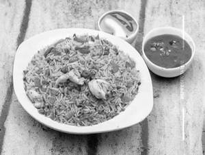 Chicken Singapore Fried Rice