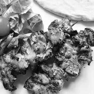 Chilly Garlic Chicken Kabab