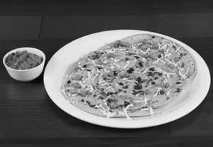 2 Soft Butter Aloo paneer Paratha with Spicy mix aachar