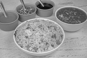 Non Veg Manchurian Fried Rice