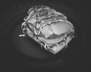 Smokey bbq vadapav [bhajiya]