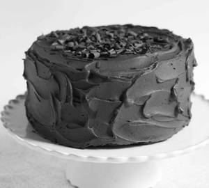 Eggless Belgian Chocolate Cake