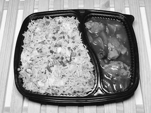 Veg Fried Rice With Chilli Chicken