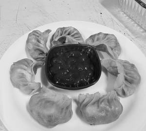 Desi Chicken Fried Momos [5 Pieces]
