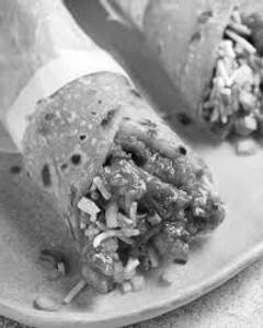 Chicken schezwan roll