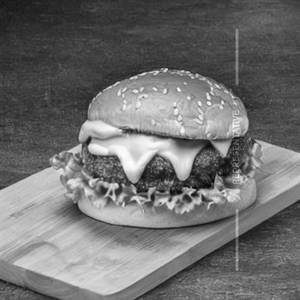 Cheesy Chicken Burger