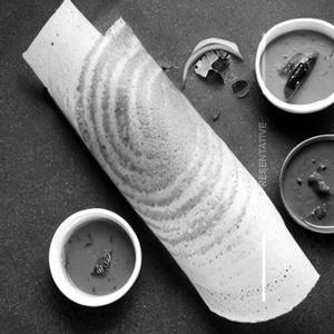 Butter masala dosa