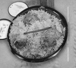 Chicken dum biryani