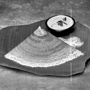 Ghee Podi Sada Dosa