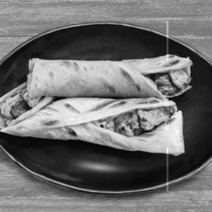 Double Egg Double seekh Roll