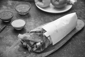 Egg Paneer Roll