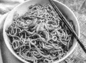 Paneer noodles