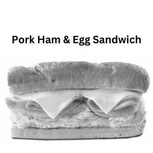 Pork Ham & Egg Sandwich