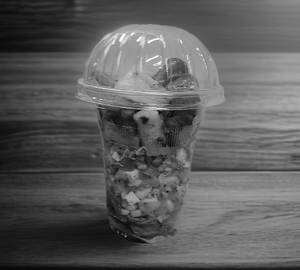 Exotic Mixed Salad Glass