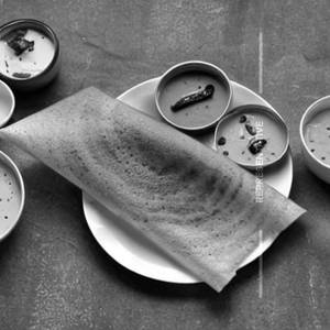 Butter masala dosa