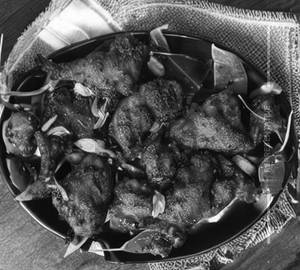 Pepper chicken dry