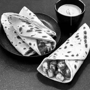 Paneer Jumbo Tortilla Wraps (Chilli)