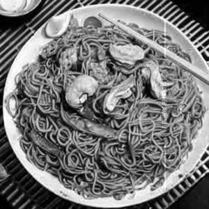 Oyster Sauce Noodles Chicken