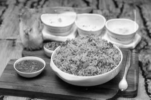 Chicken Combination Schezwan Fried Rice
