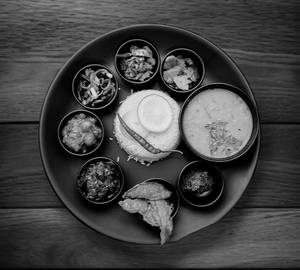 Indian veg thali