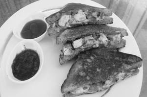Paneer Tikka Sandwich