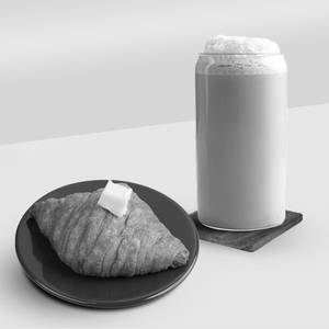 Signature Cold Coffee (R) & Butter Croissant